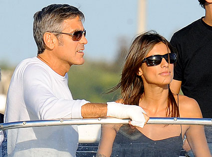 George Clooney, Elisabetta Canalis George Clooney, Elisabetta Canalis